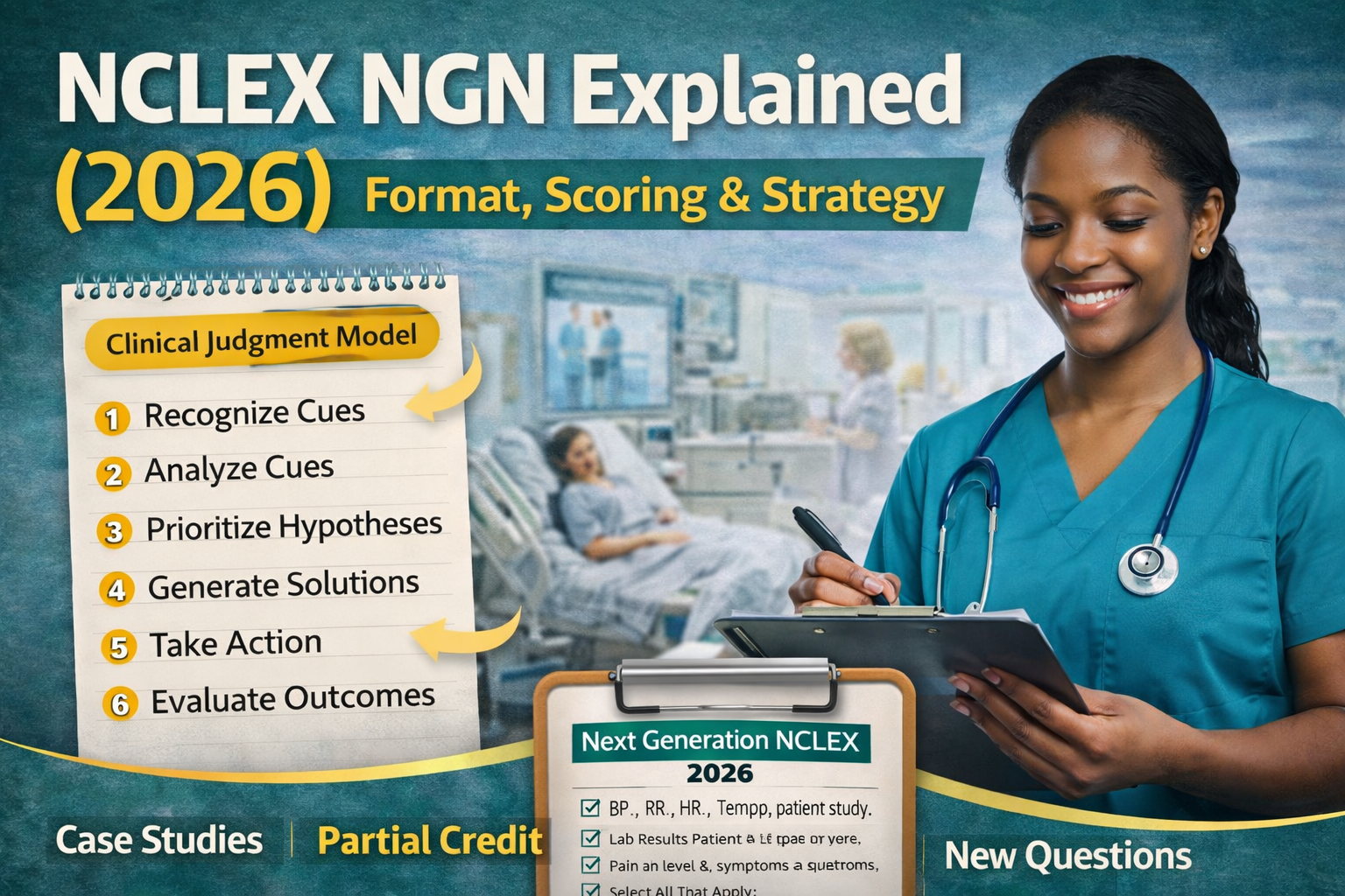 NCLEX NGN Explained (2026): Format, Scoring & How to Pass