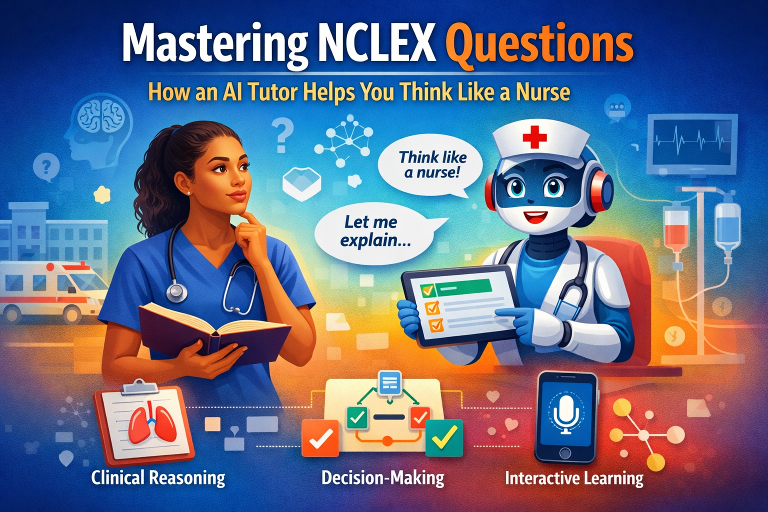 Mastering NCLEX Questions: How an AI Tutor Helps You Think Like a Nurse
